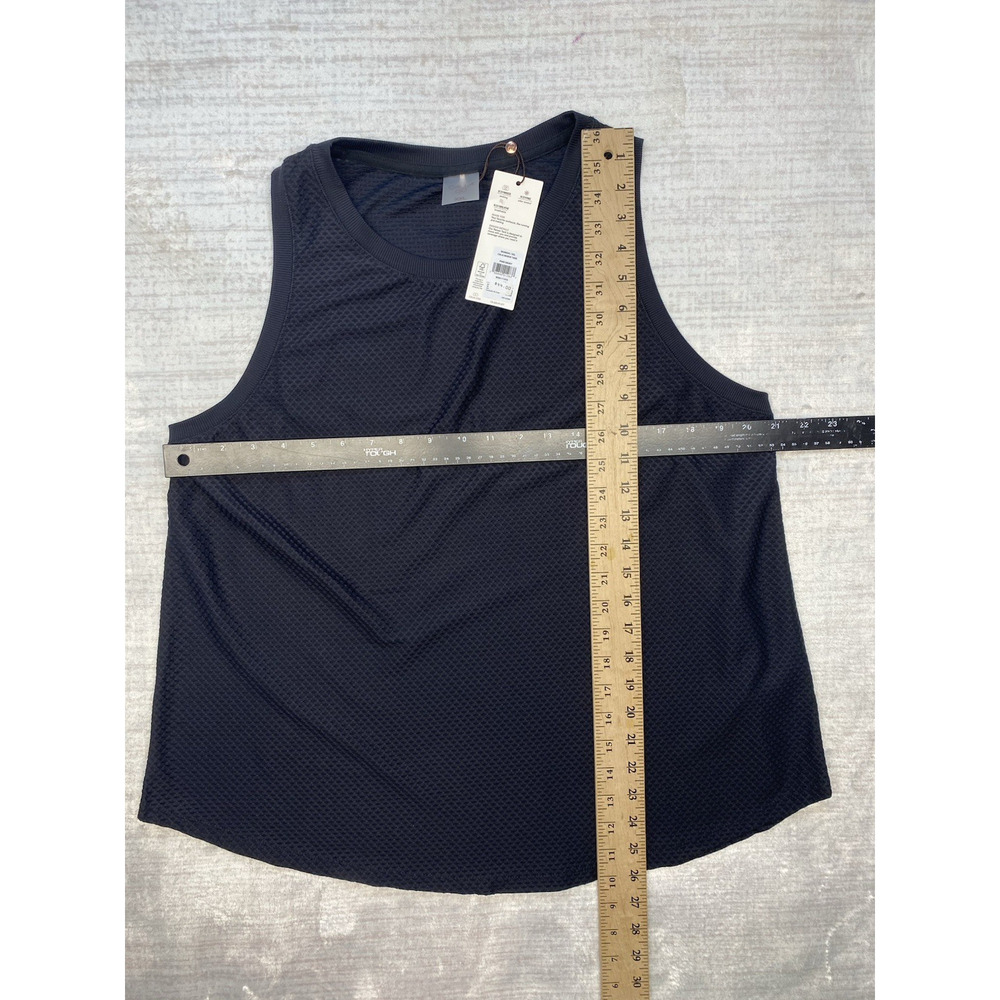 Calia By Carrie Underwood Renew Tank Top Womens XXL Black Breathable Muscle Tee - Picture 7 of 14